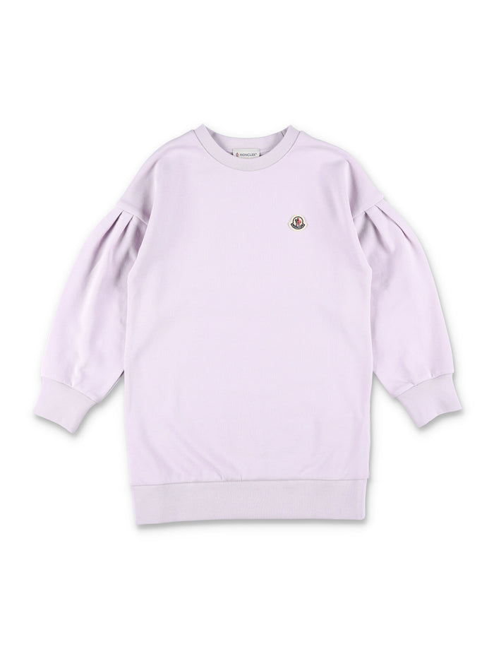 Moncler sweatshirt dress for girls Lilla Cotton