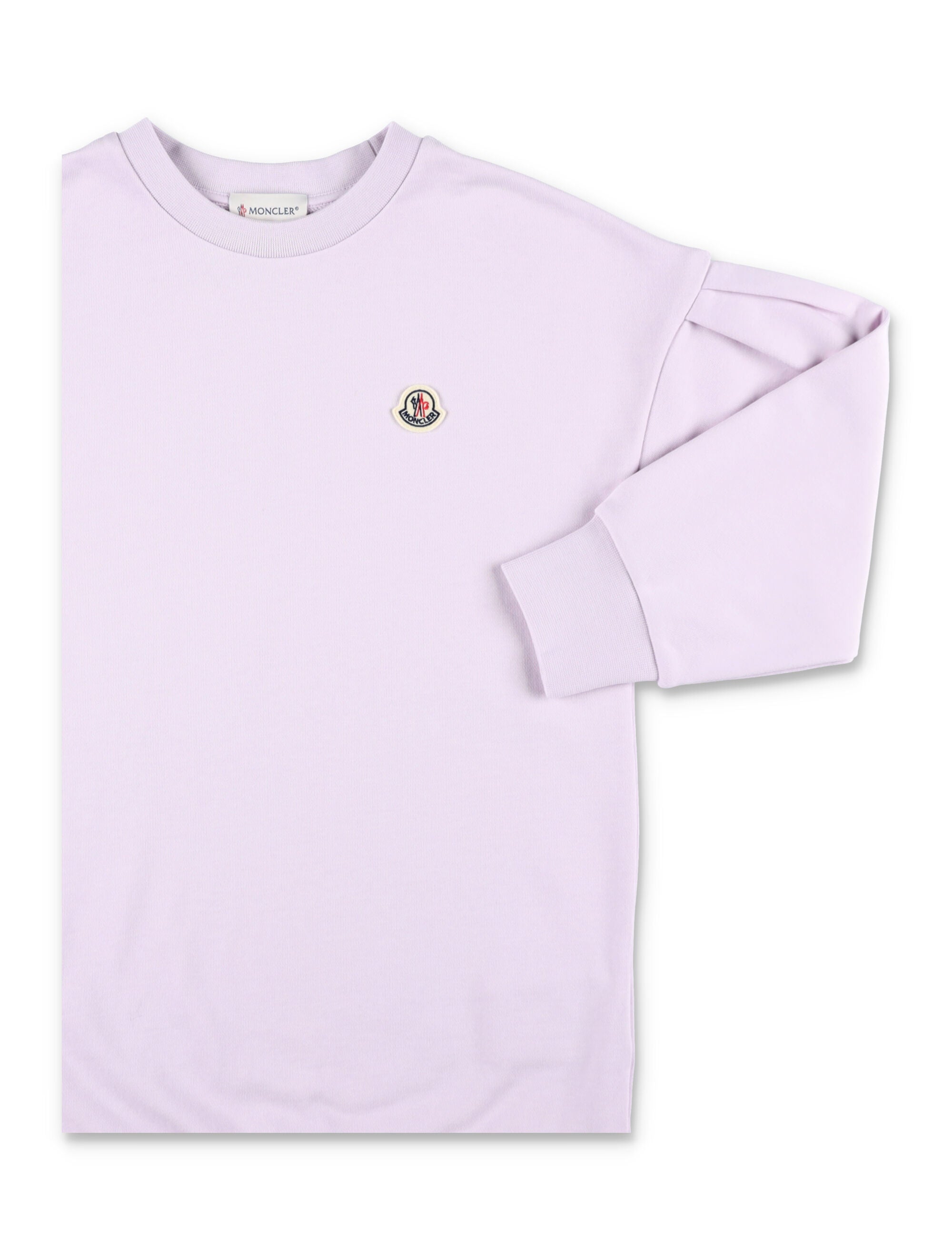 Moncler sweatshirt dress for girls Lilla Cotton