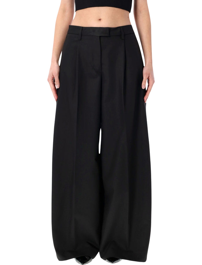 The Latest Deva tailored pants Black Polyester