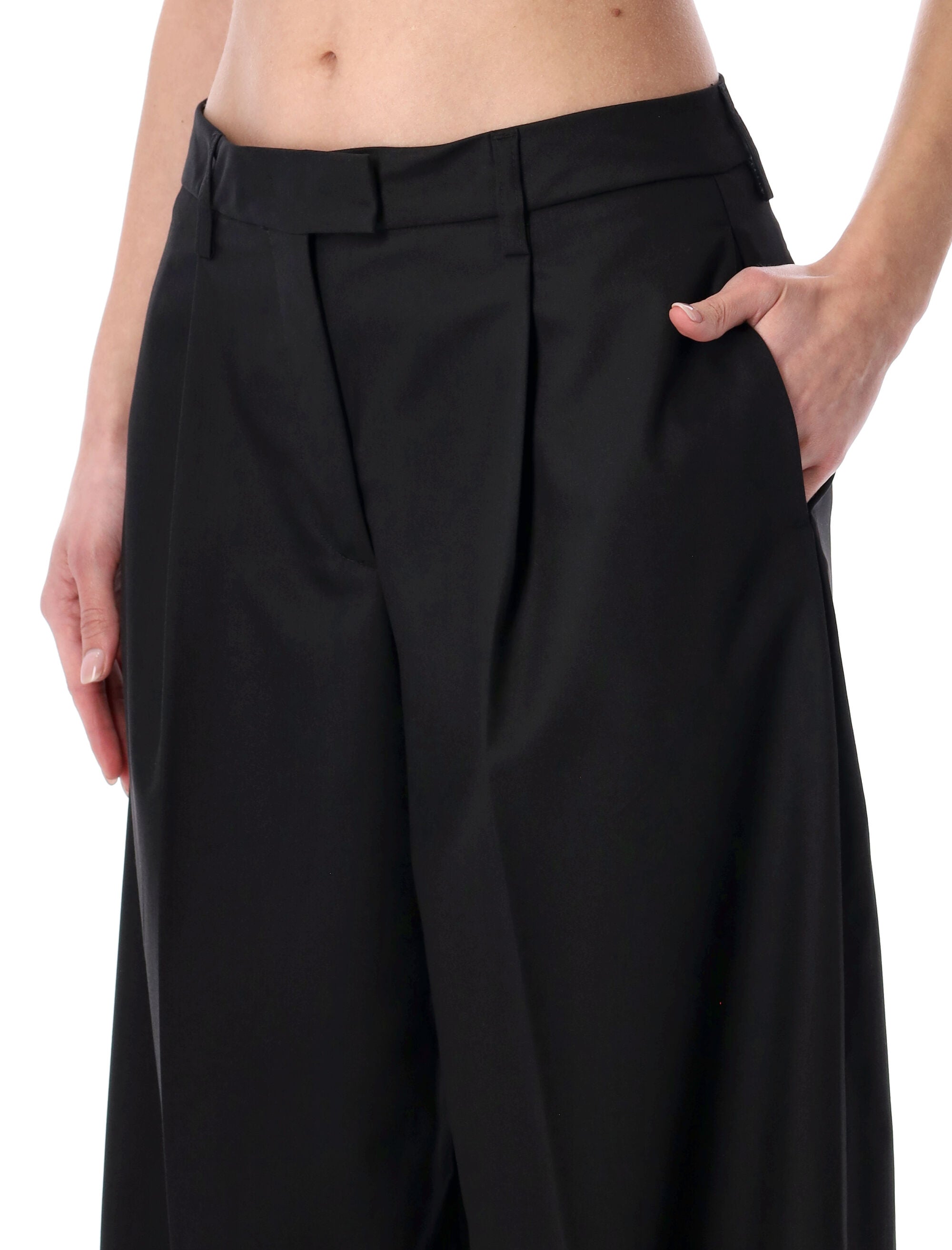 The Latest Deva tailored pants Black Polyester