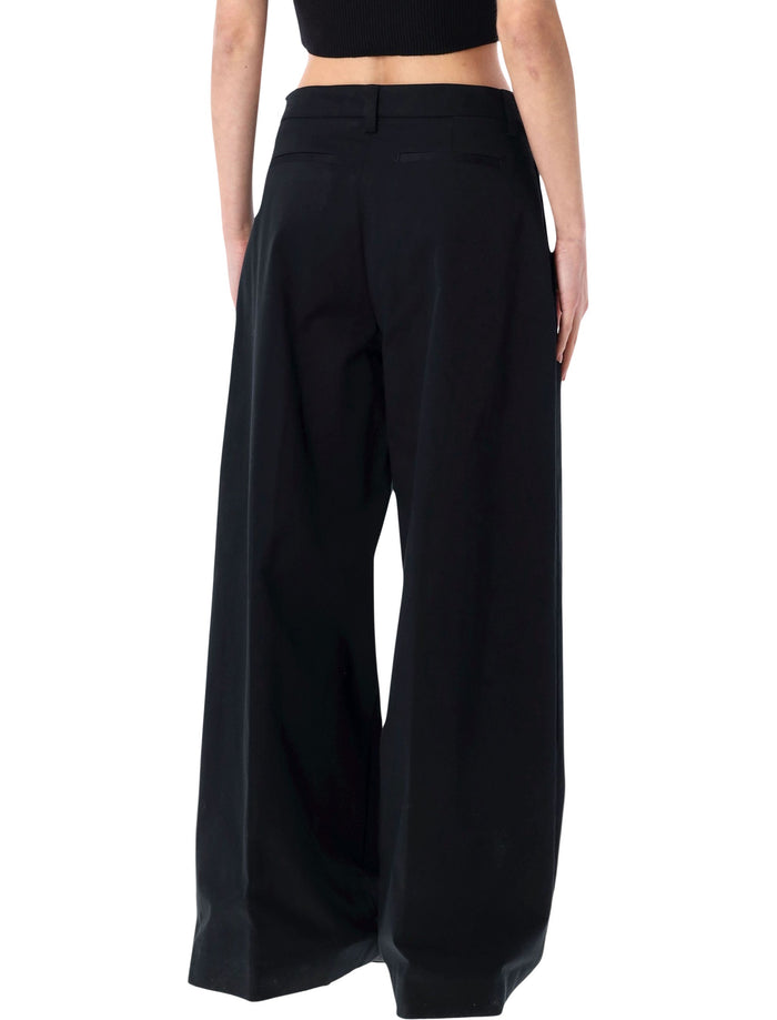 The Latest Deva cotton tailored pants Black