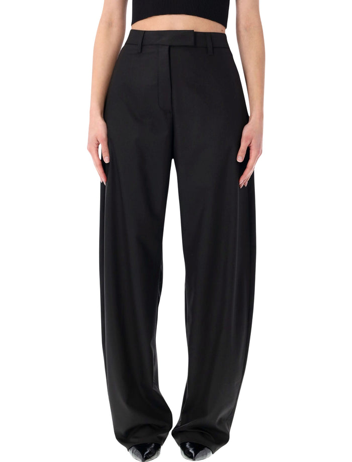 The Latest Dina wide-leg pant Black Polyester