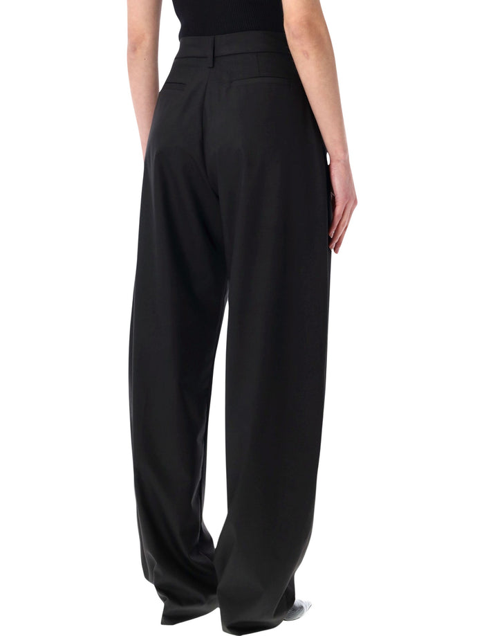 The Latest Dina wide-leg pant Black Polyester