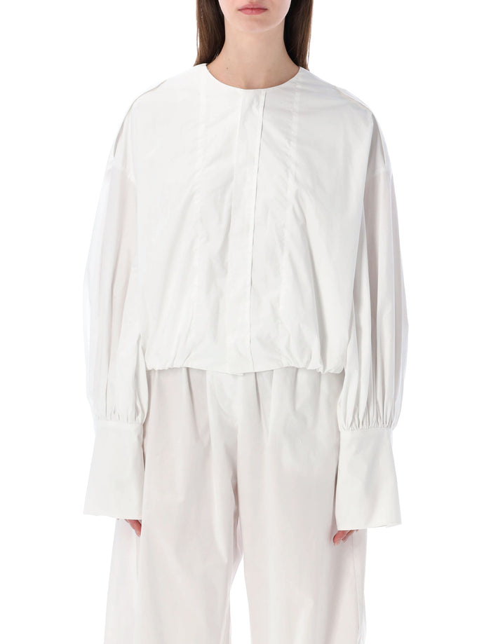 The Latest Diana poplin shirt White Cotton