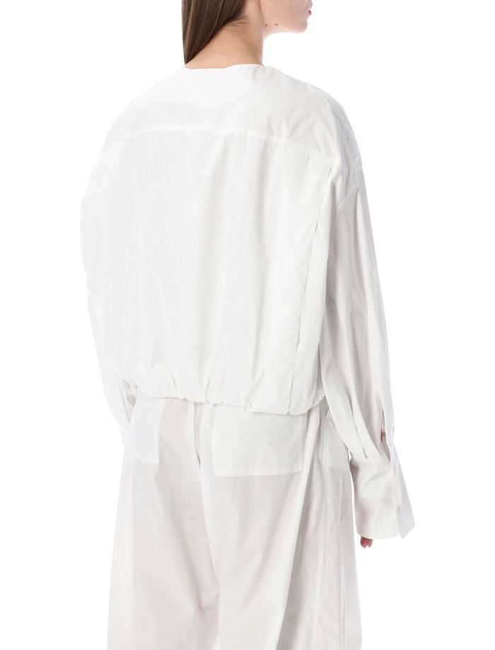 The Latest Diana poplin shirt White Cotton
