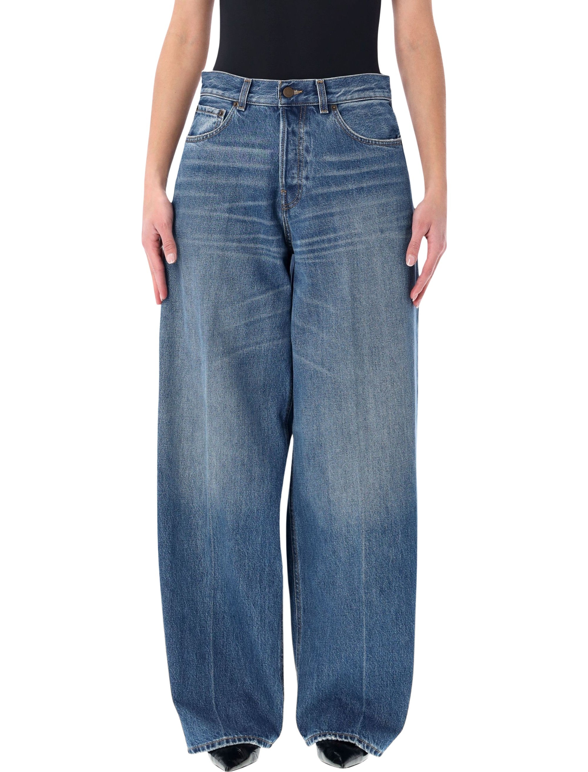 Haikure Bethany denim jeans Real Blue Cotton