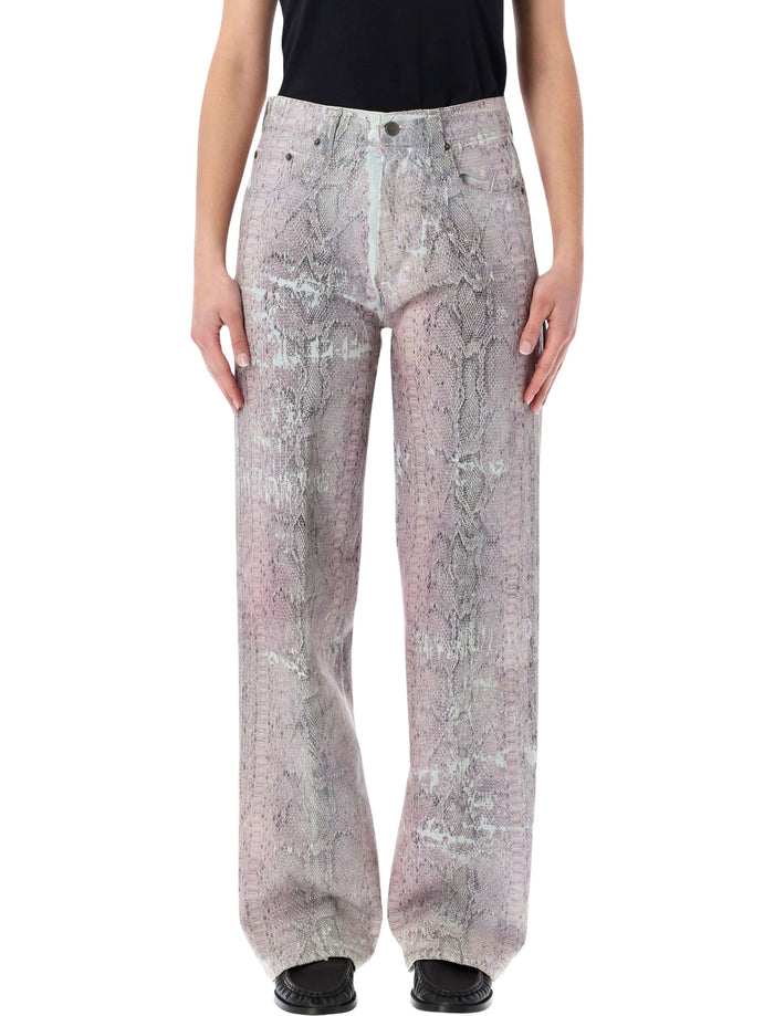 Haikure Winona snake denim Recycled Cotton Jean