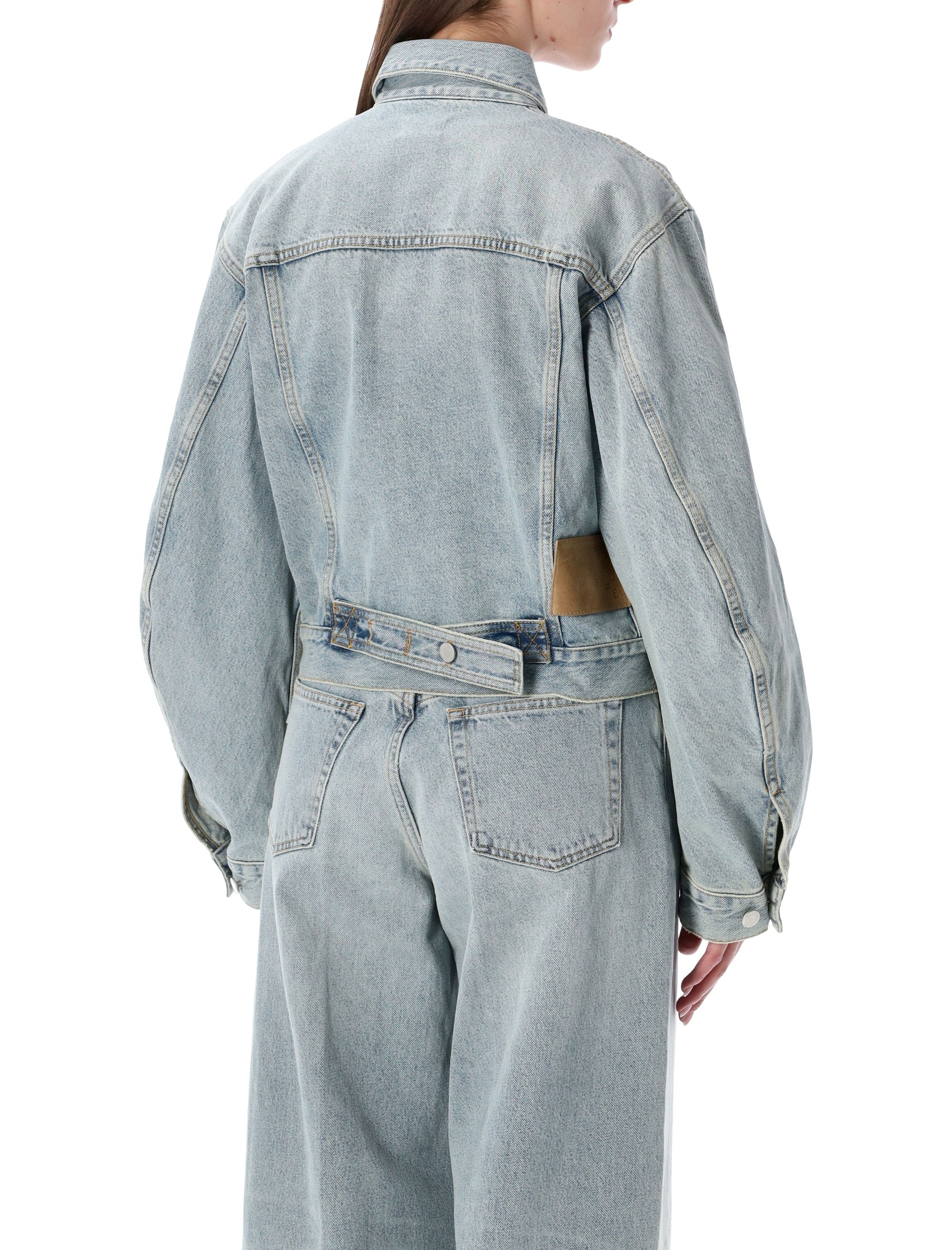 Haikure Simon light-wash denim jacket Celestial Cotton