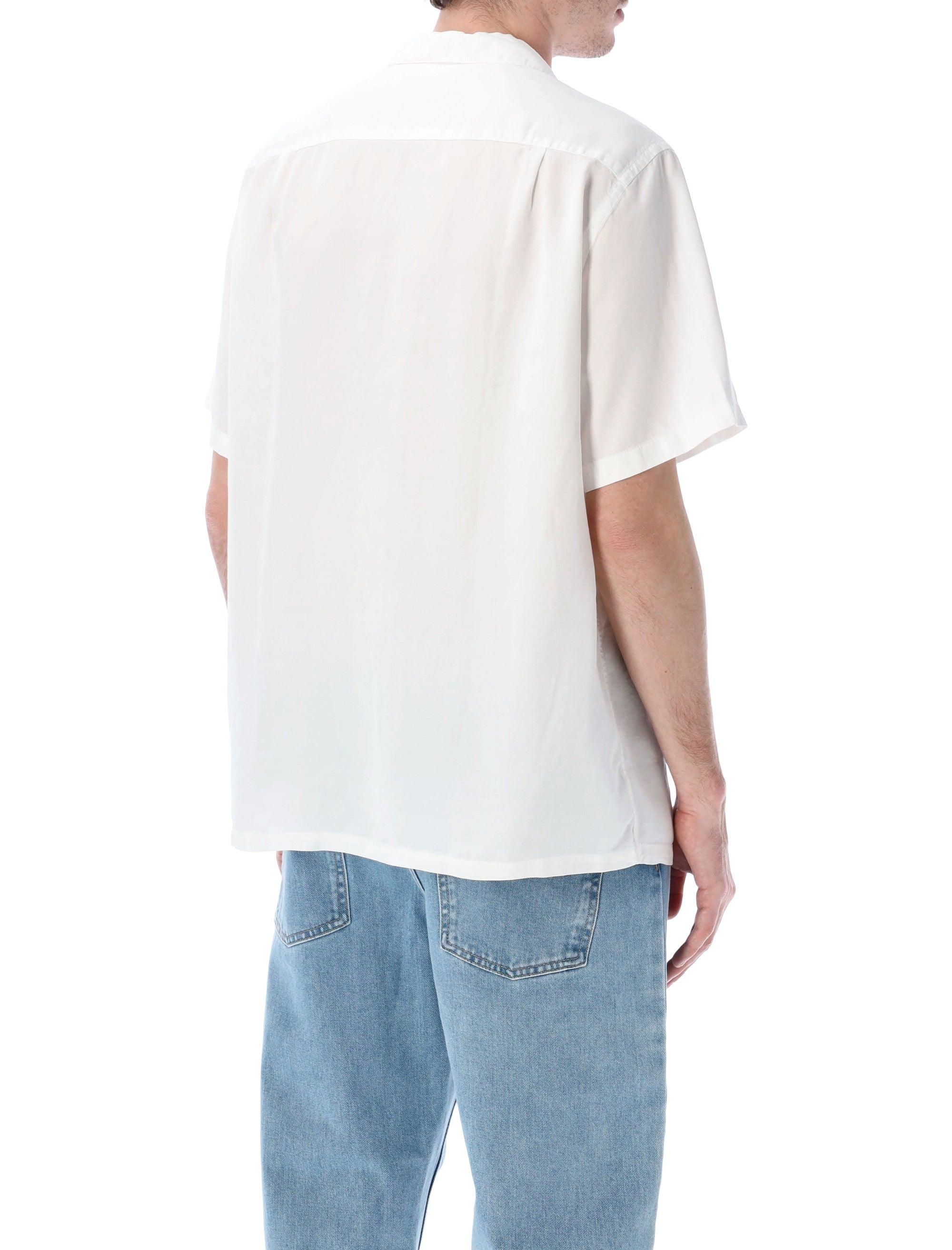 Portuguese Flannel Dogtown tencel shirt Off White