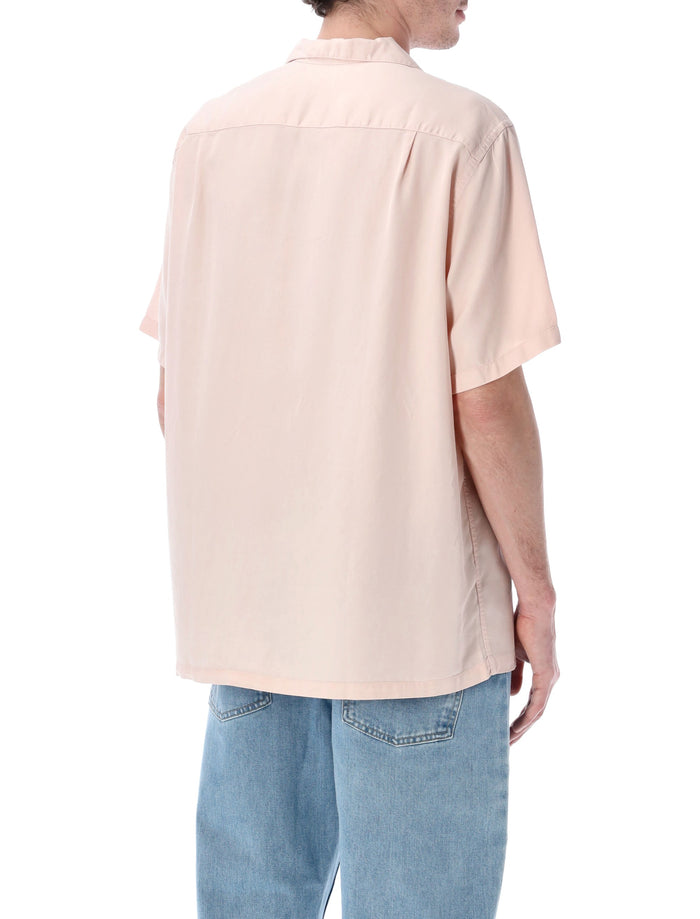 Portuguese Flannel Dogtown tencel shirt Pale Pink