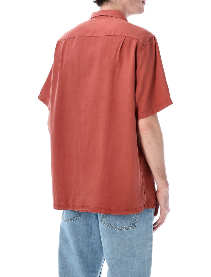 Portuguese Flannel Dogtown Tencel Shirt Terra Cotta
