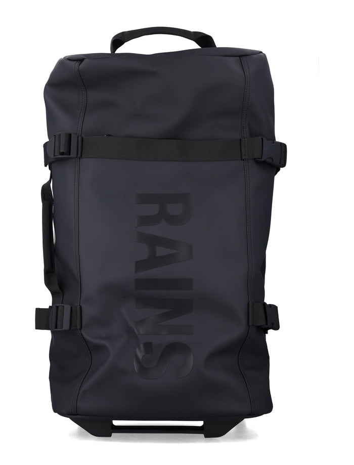 Rains Texel Check-in waterproof bag Black Polyester Luggage