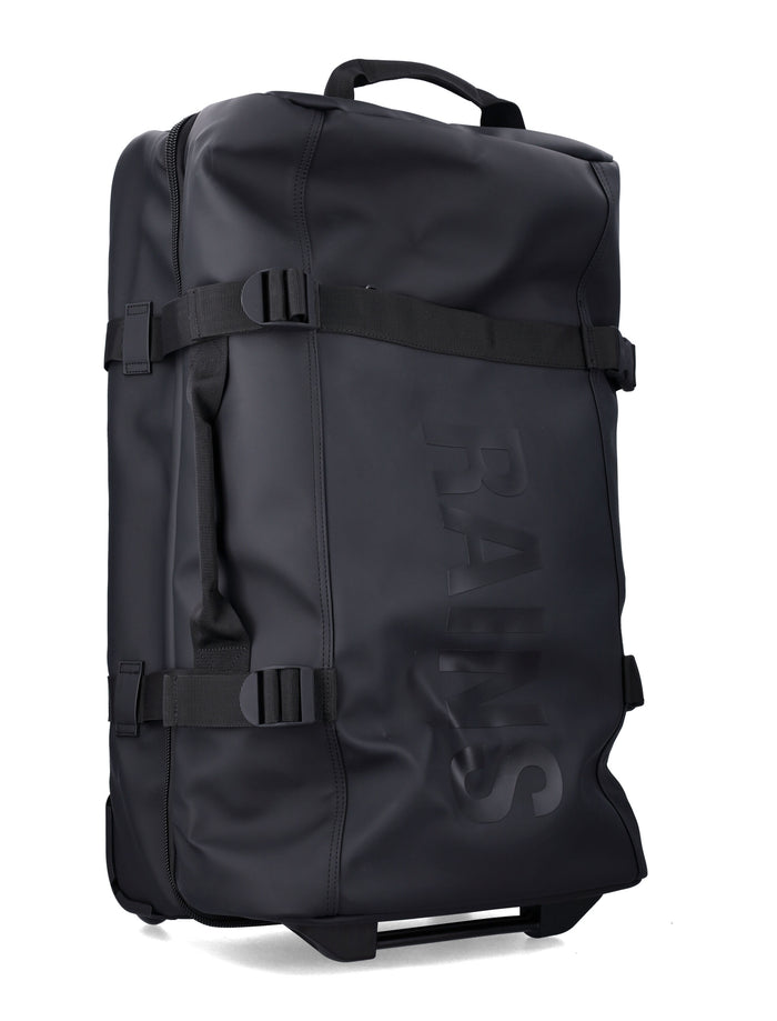 Rains Texel Check-in waterproof bag Black Polyester Luggage