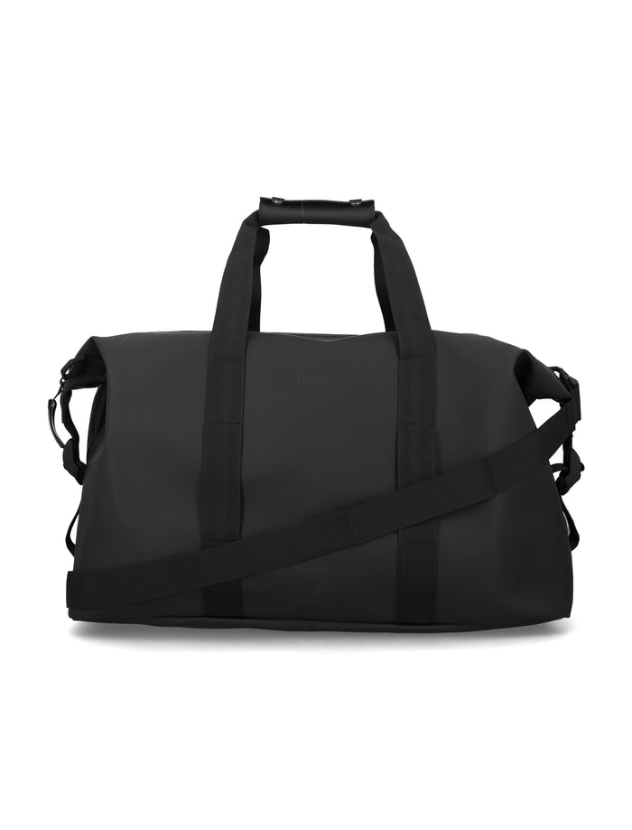 Rains Hilo Waterproof Weekend Bag Black Polyester Coating Tote