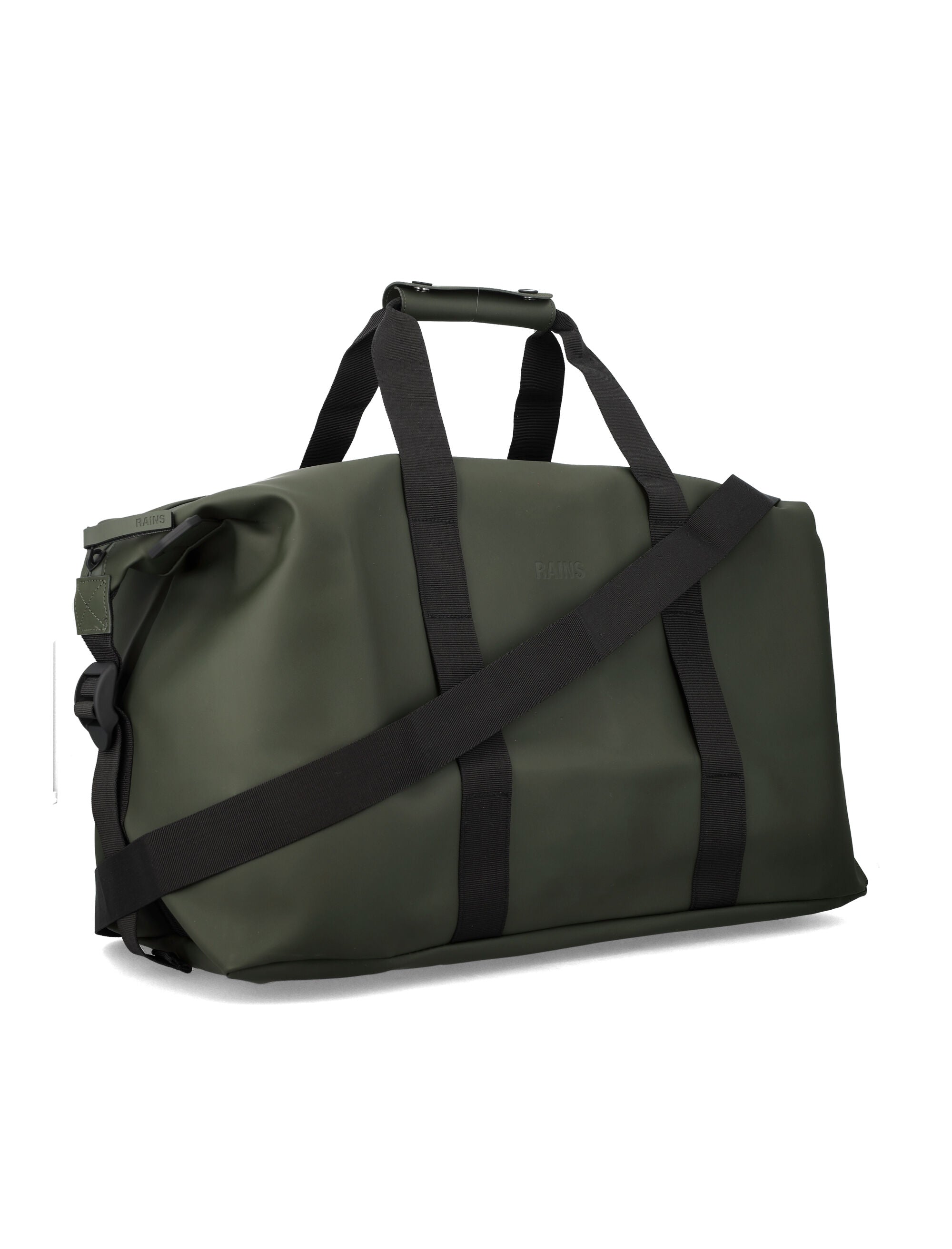 Rains Hilo Waterproof Weekend Bag Green Polyester Coating Tote
