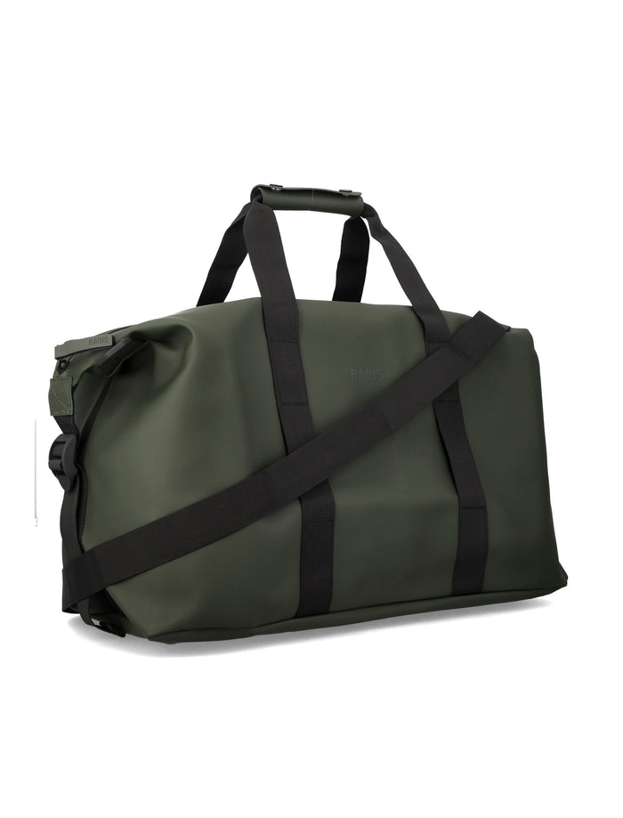 Rains Hilo Waterproof Weekend Bag Green Polyester Coating Tote