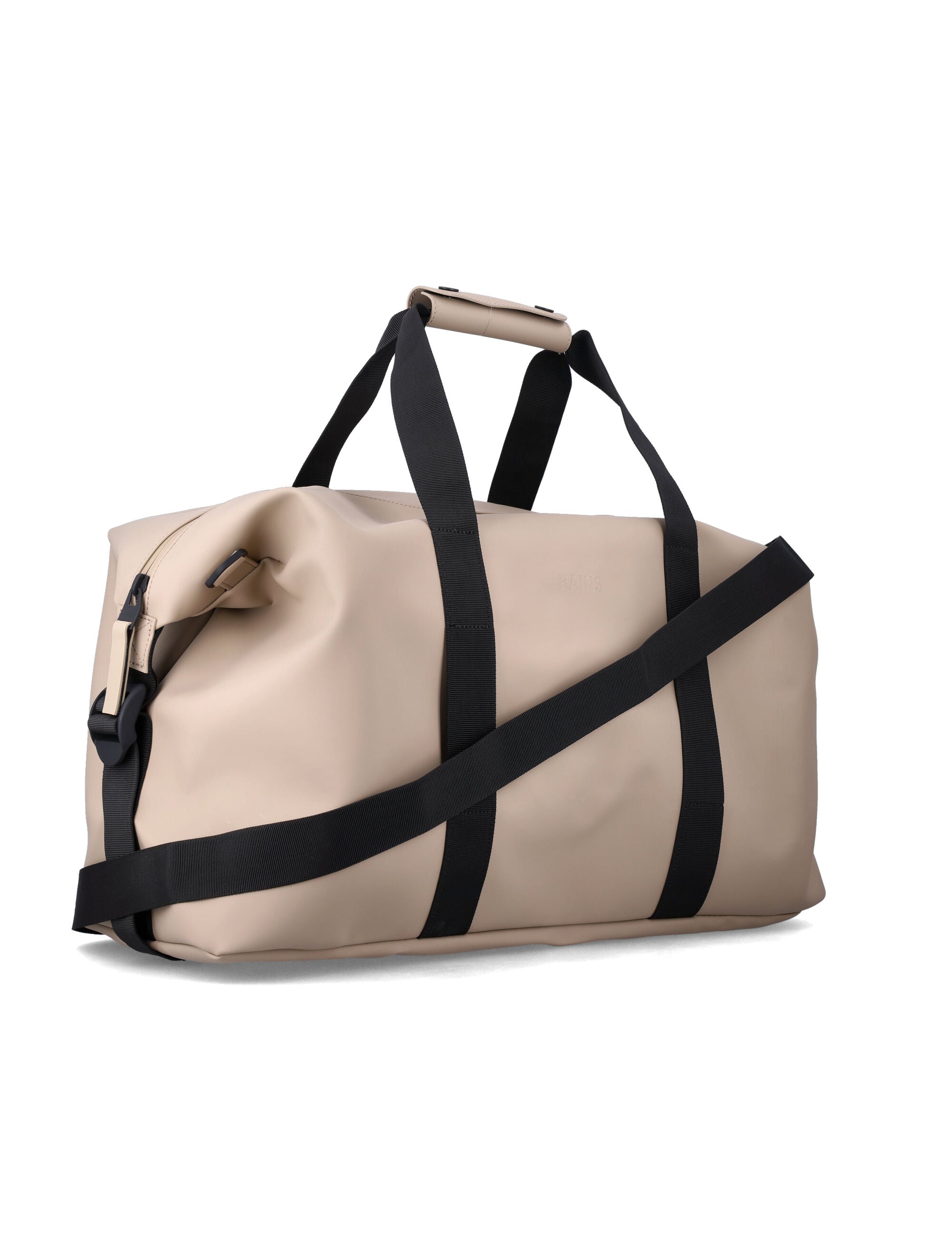 Rains Hilo Waterproof Weekend Bag Beige Polyester Coating Tote