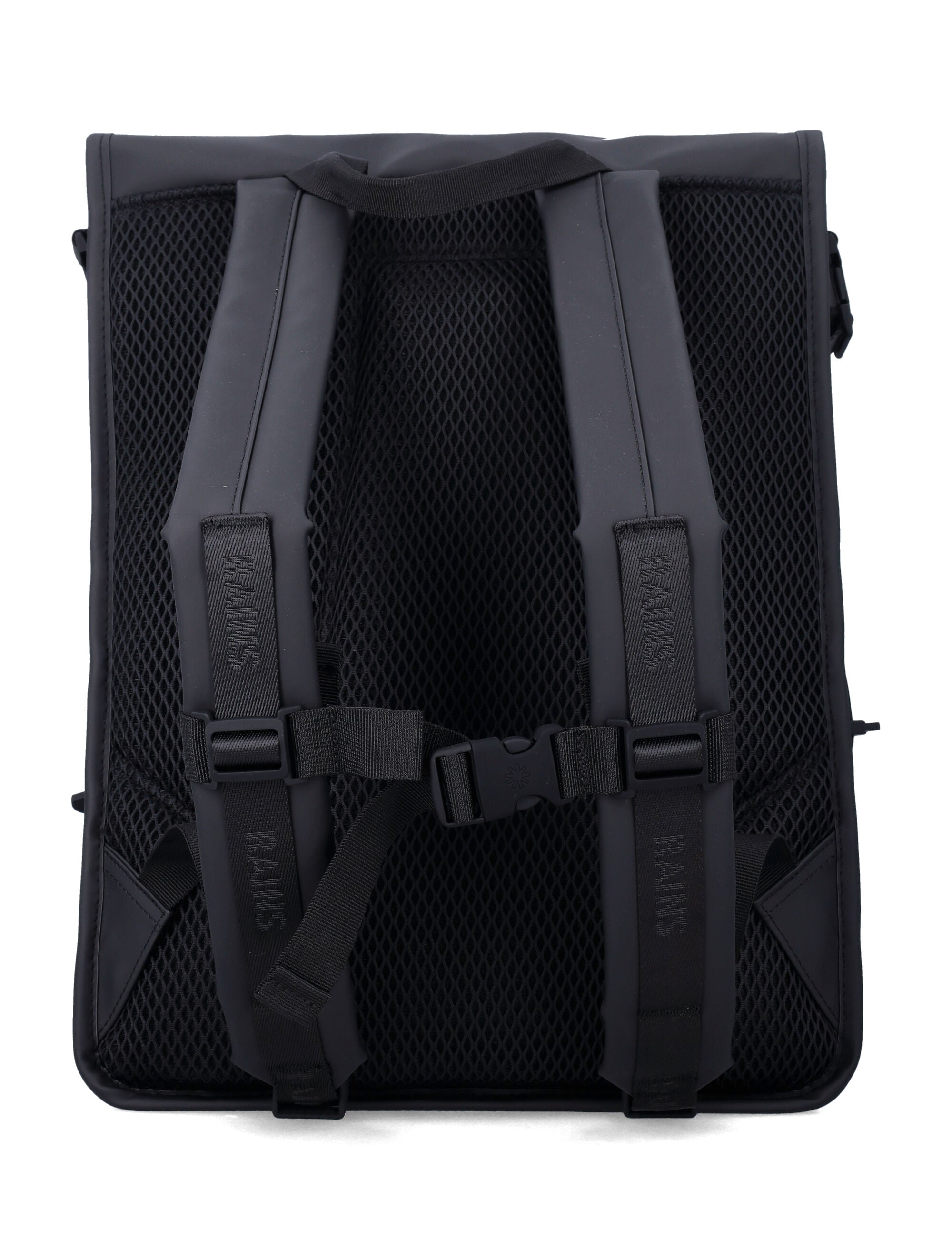 Rains Trail Mountaineer Rolltop backpack Black Polyester
