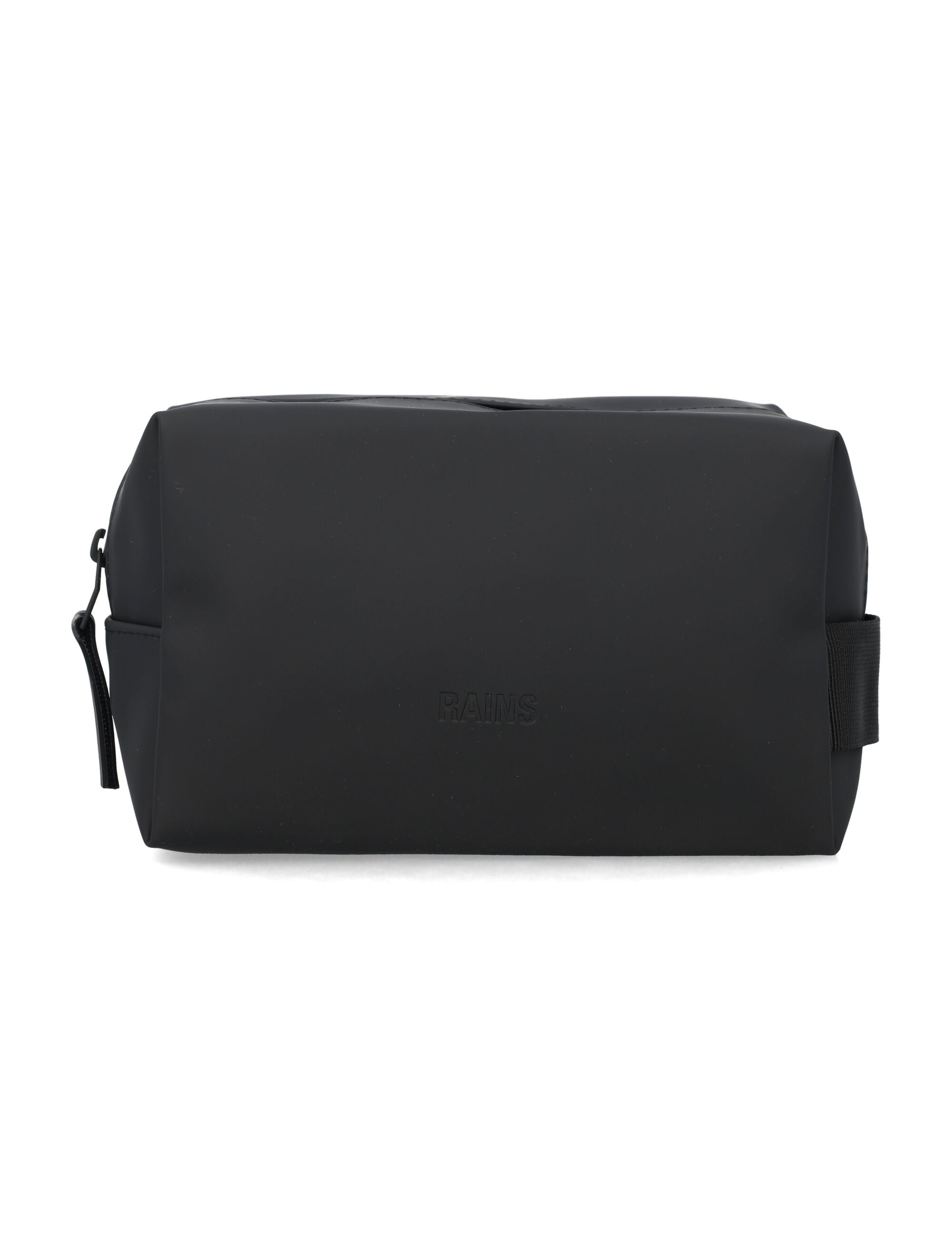 Rains Small Waterproof Wash Bag Black Polyester Coating Pouch