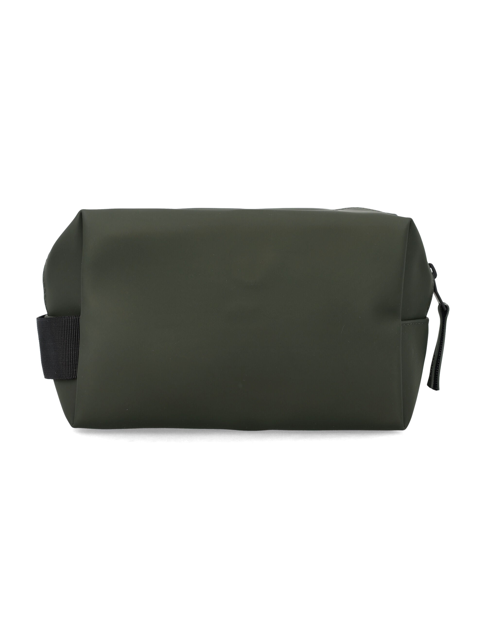 Rains Small Waterproof Wash Bag Green Polyester Coating Pouch