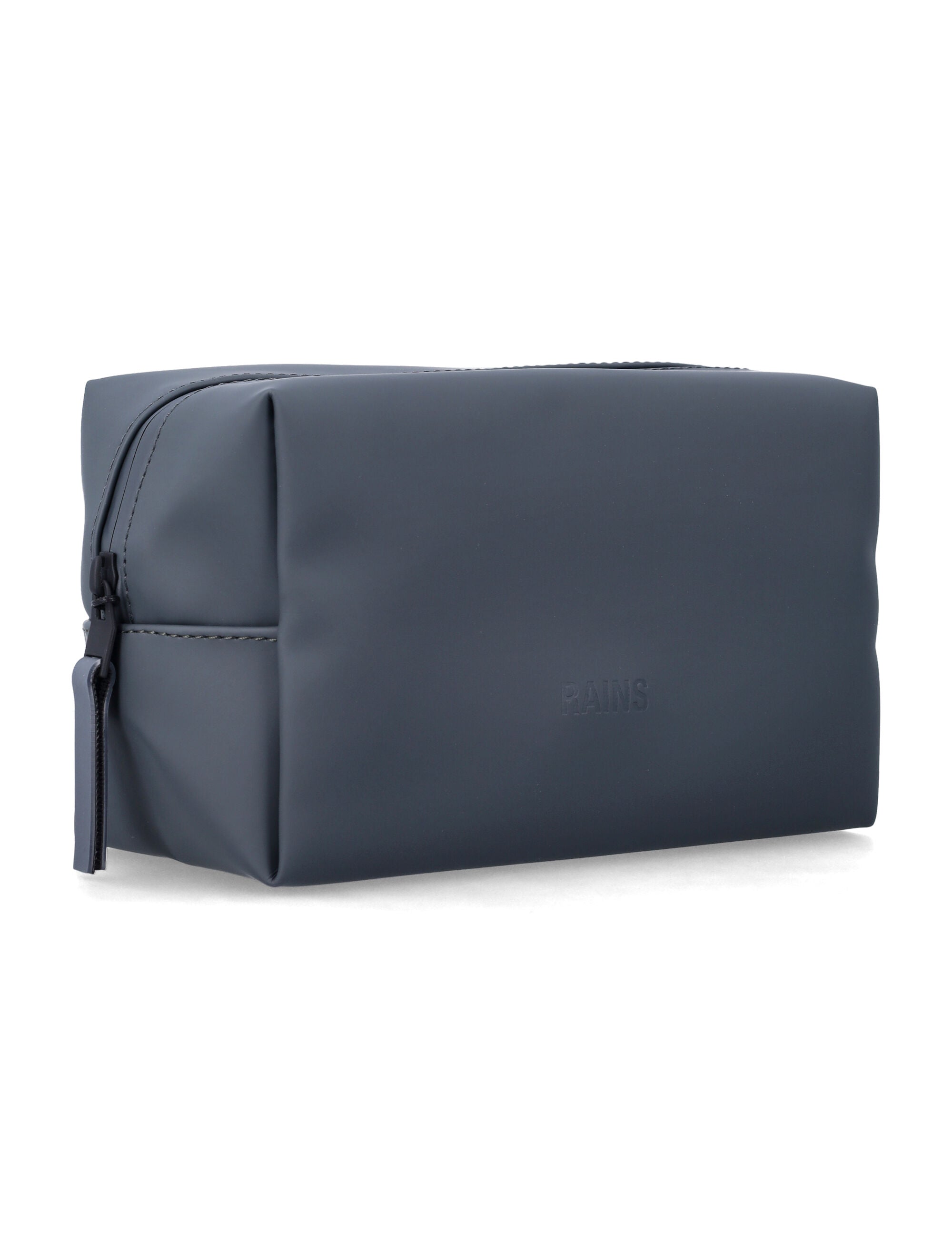 Rains Small Waterproof Wash Bag Dark Grey Polyester Coating Pouch