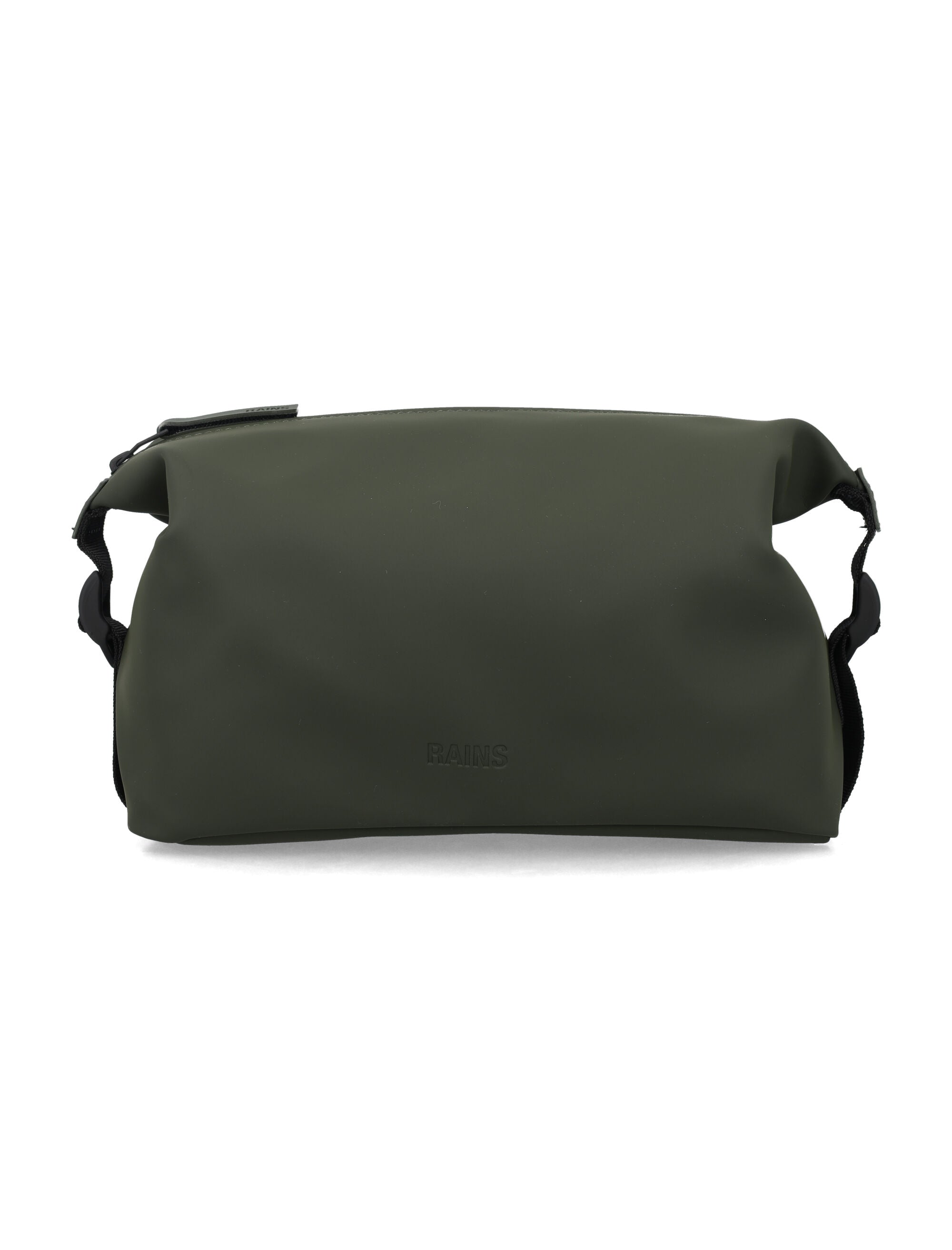 Rains Hilo Waterproof Wash Bag Green Polyester Coating Pouch