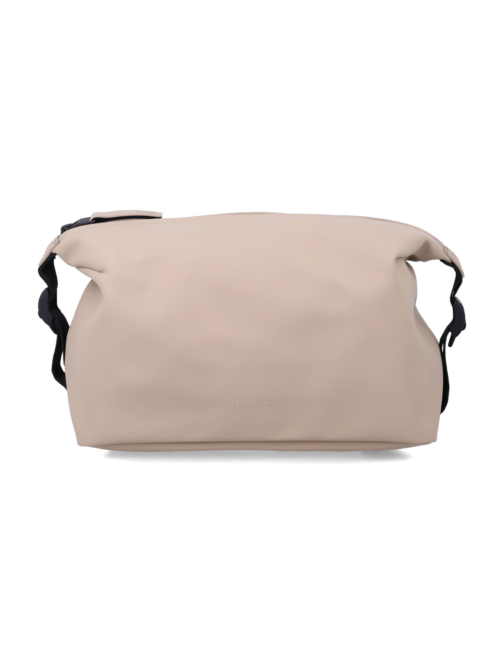 Rains Hilo Waterproof Wash Bag Beige Polyester Coating Pouch