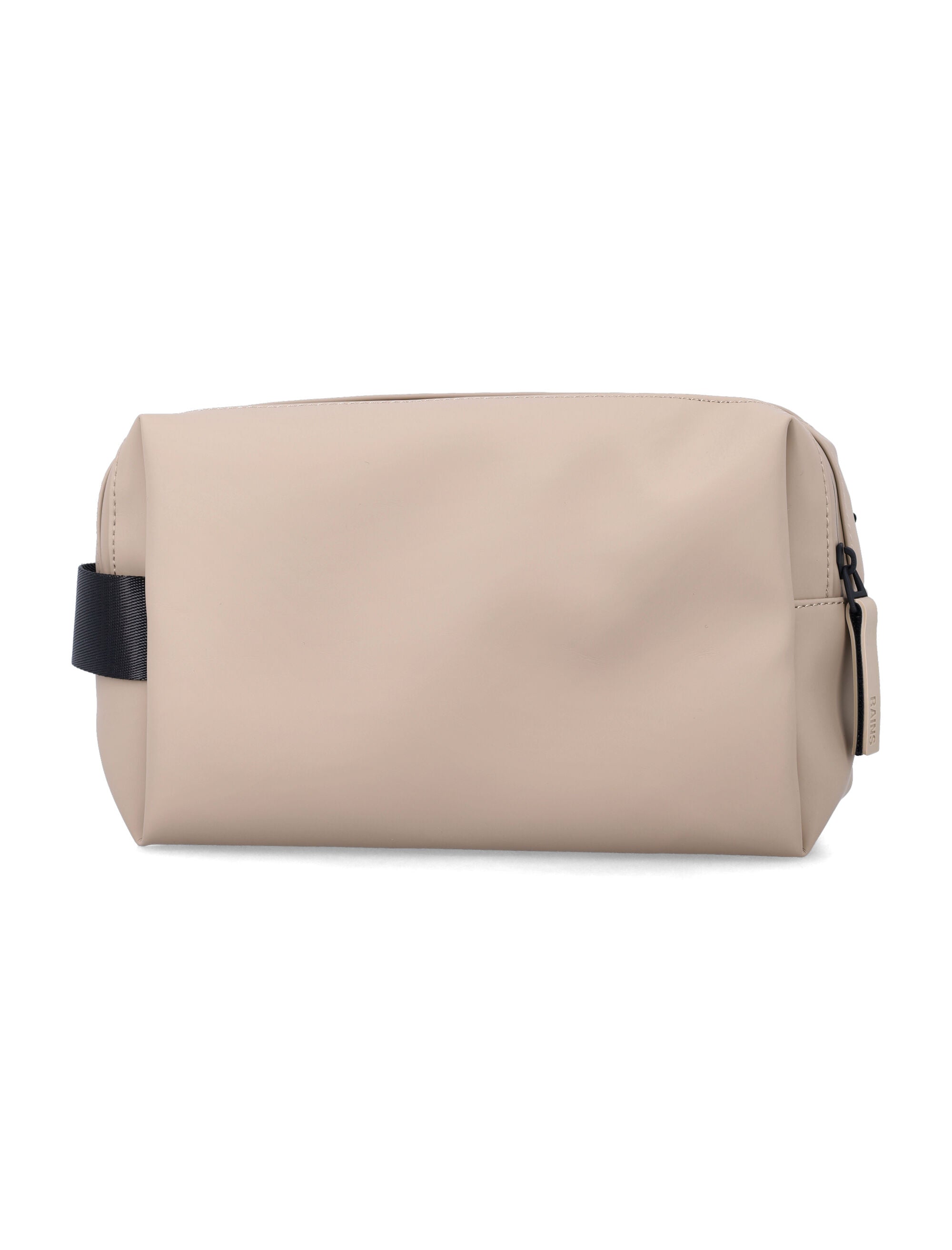 Rains 2 Zip Waterproof Wash bag Beige Polyester Pouch