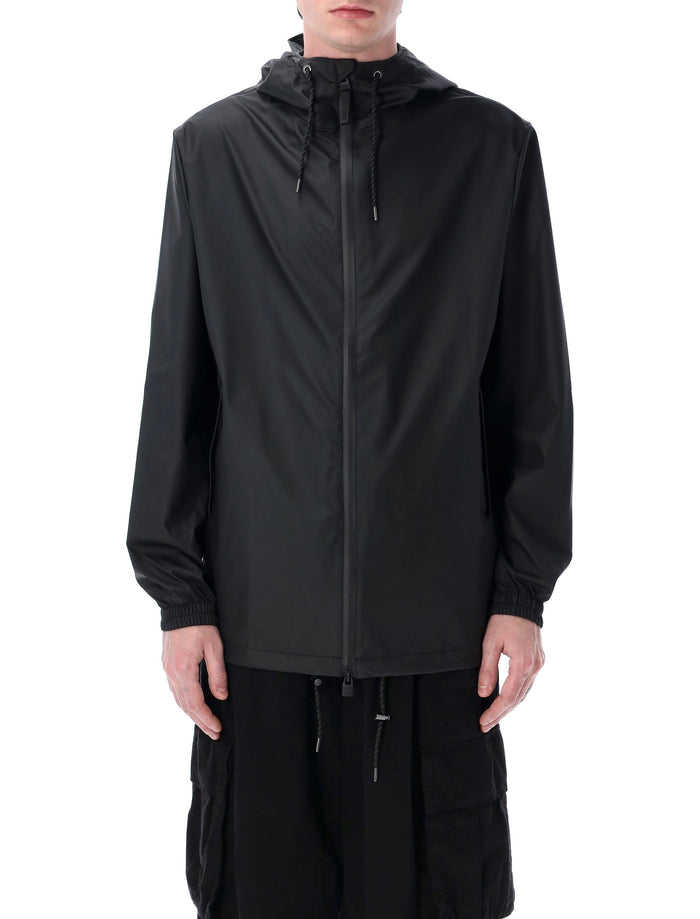 Rains Storm breaker waterproof raincoat Black Polyester Coating Jacket