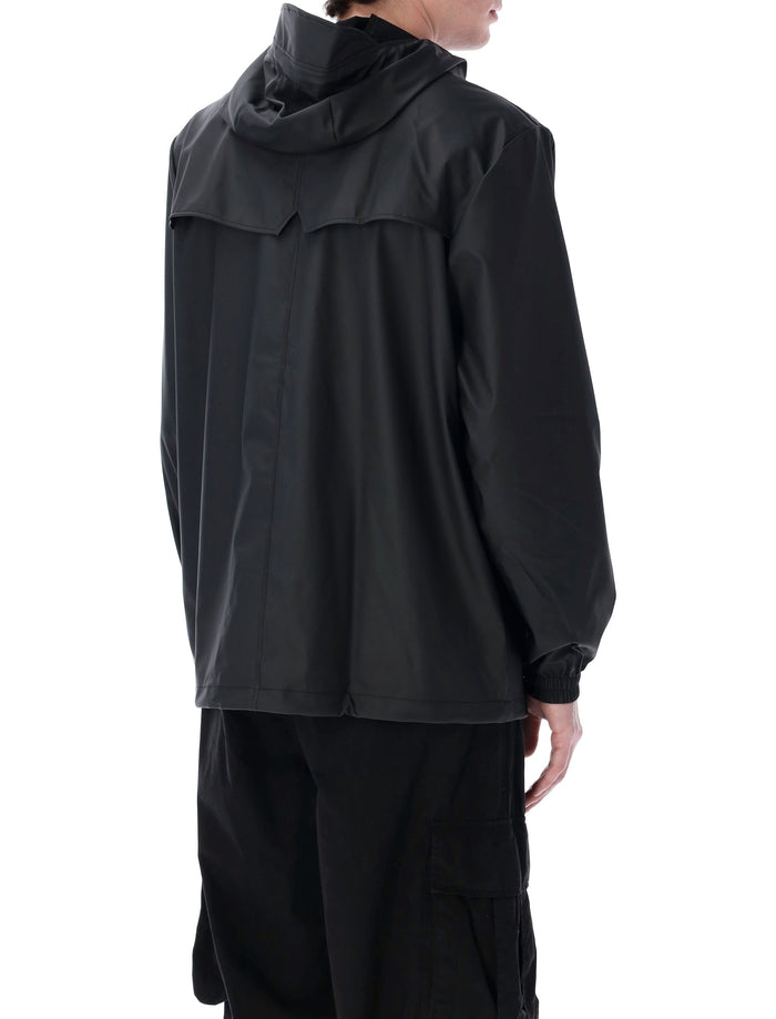 Rains Storm breaker waterproof raincoat Black Polyester Coating Jacket