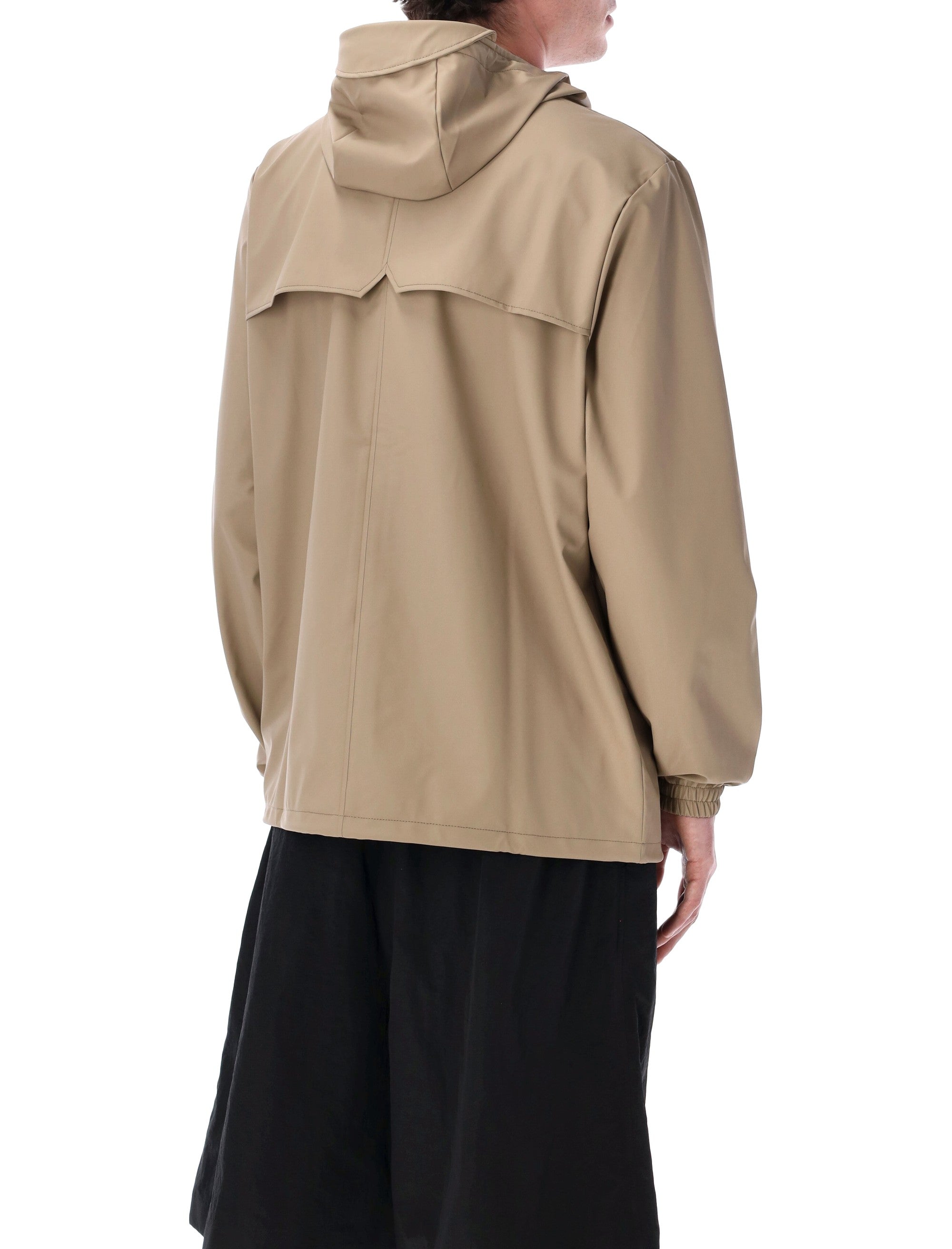 Rains Storm breaker waterproof raincoat Beige Polyester Coating Jacket