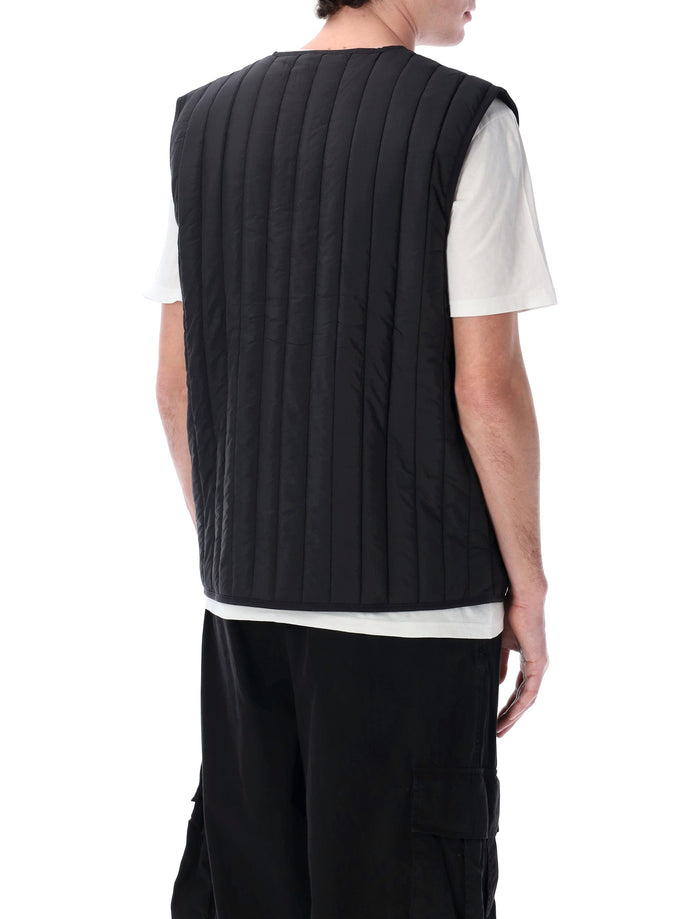 Rains Banja quilted liner vest Black Polyester Lining