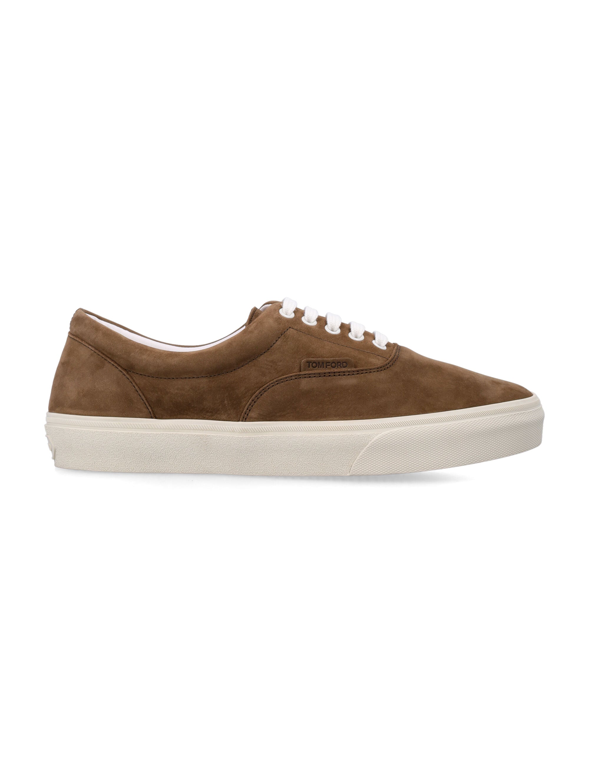 Tom Ford Jude suede sneakers Olive Brown Upper
