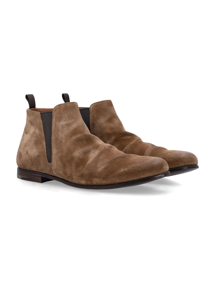 Churchs vintage suede ankle boots Brown Calf Insert