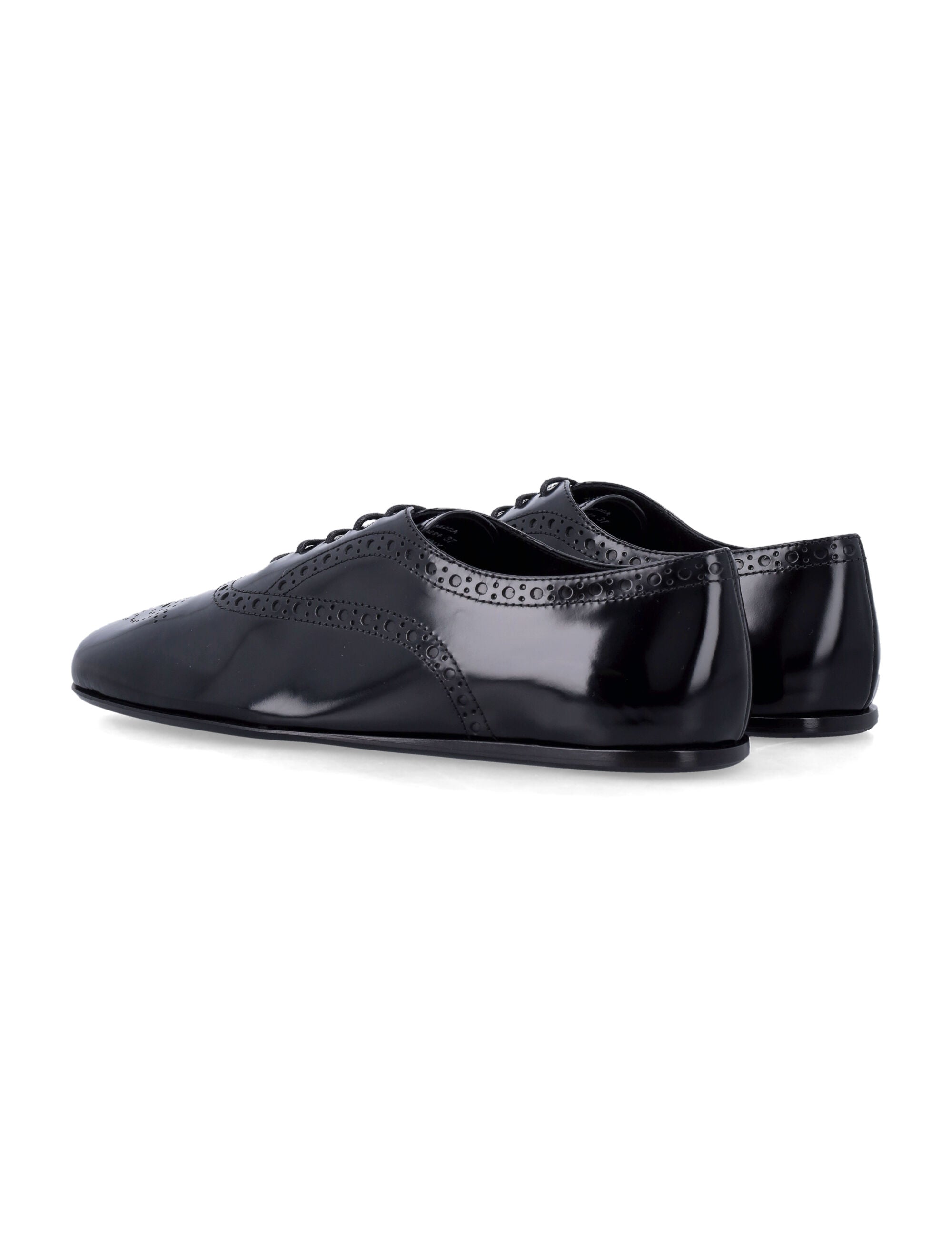 Churchs Rebecca Leather Derby Black Calf Laced Shoes