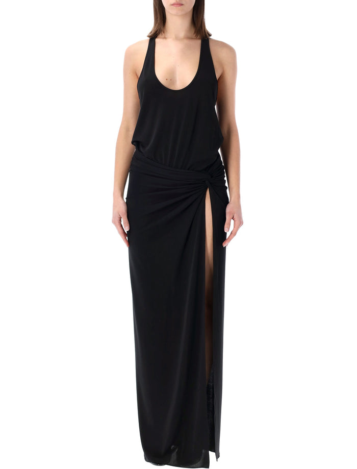 The Andamane Juno maxi dress Black Polyester