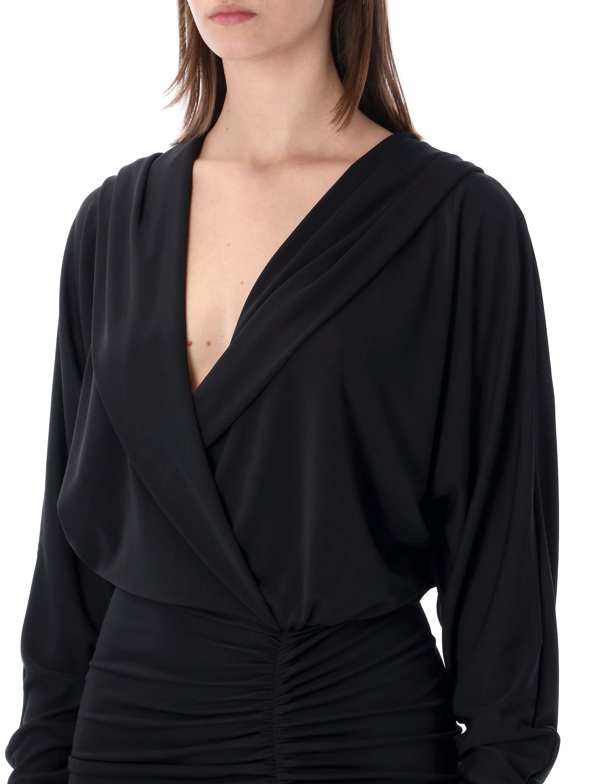 The Andamane Grace mini dress Black Polyester