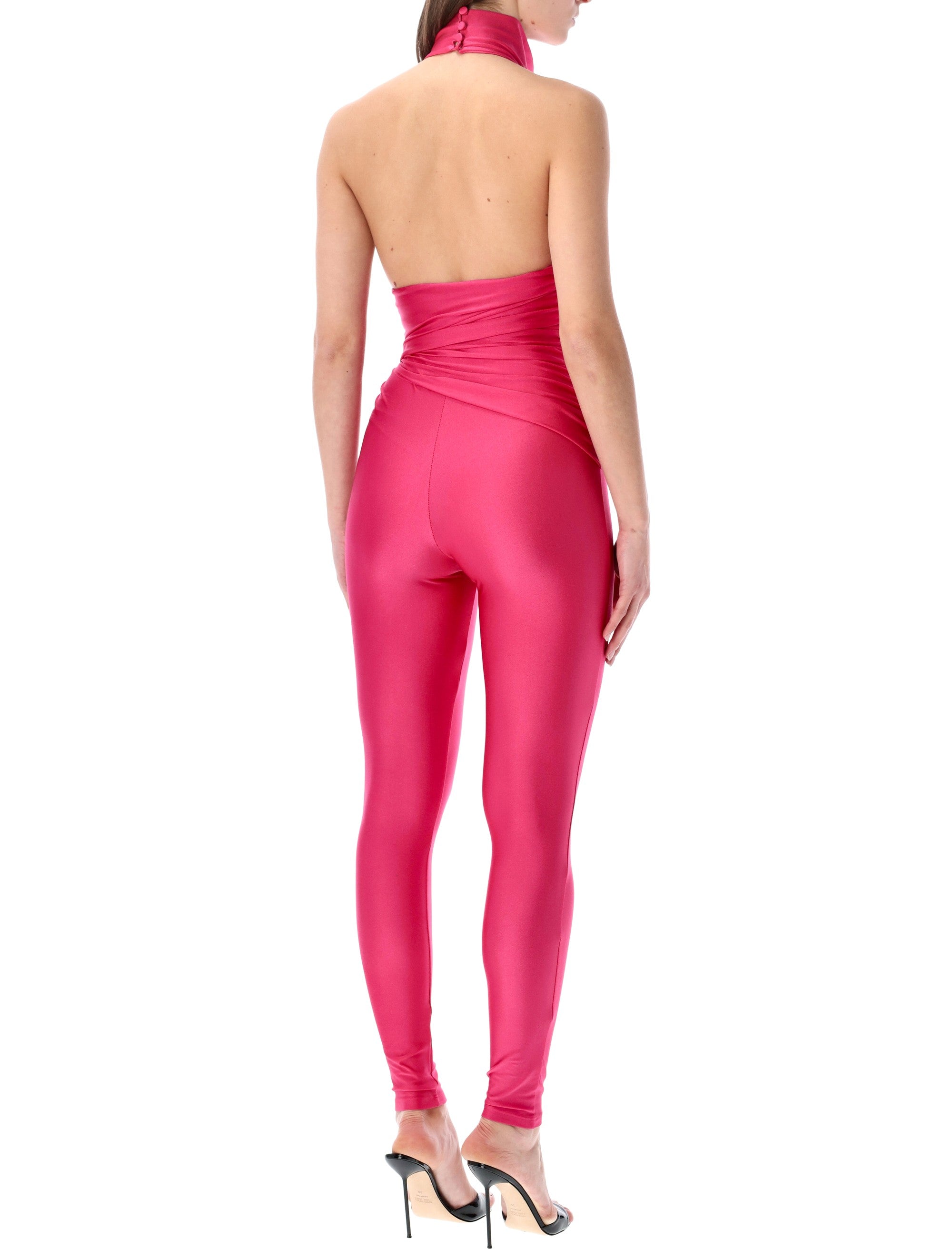 The Andamane Tatiana jumpsuit Strawberry Polyamide