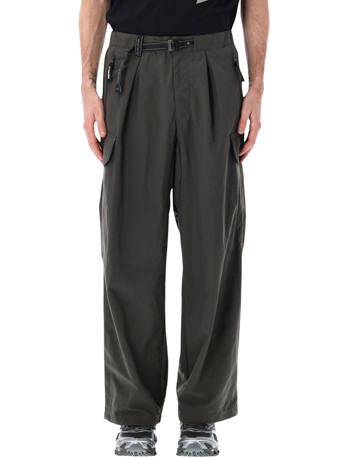 And Wander Cargo Trousers Charcoal Nylon
