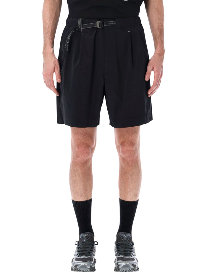 And Wander Technical Shorts Black Polyester