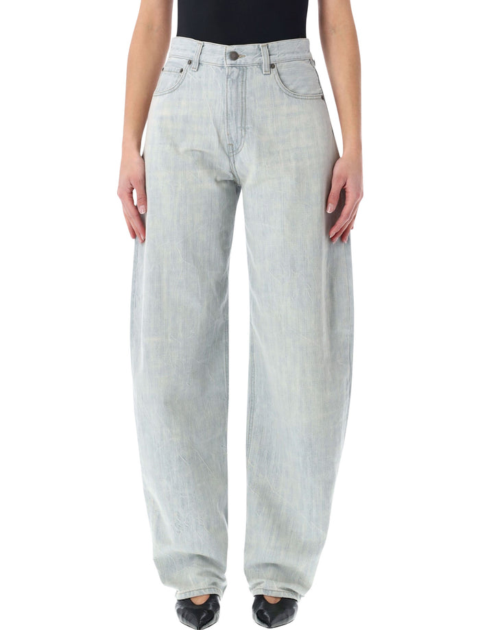 Haikure heavenly blue Bibi balloon denim jeans Heavanly Recycled Cotton