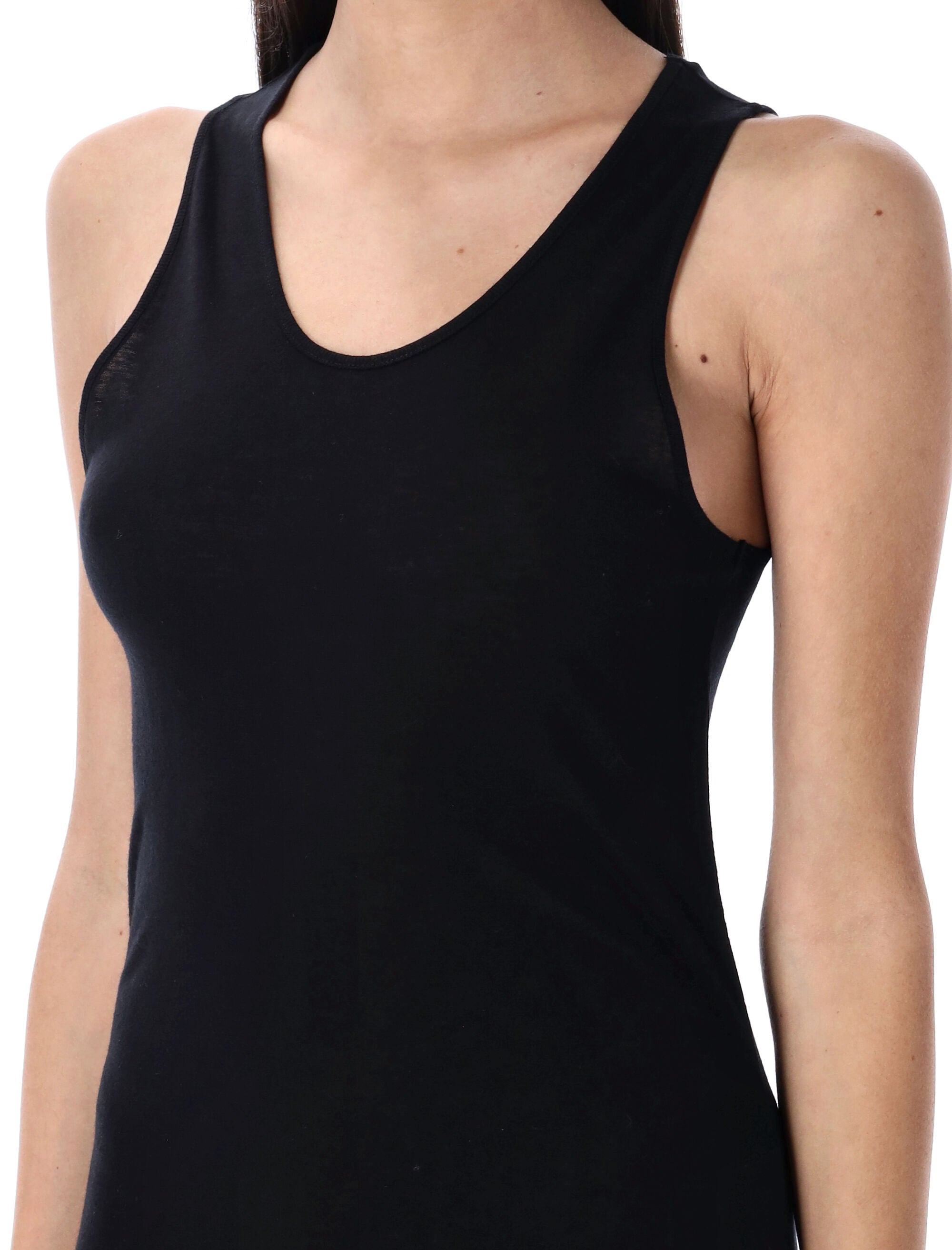 Loulou Myron black long dress Viscose