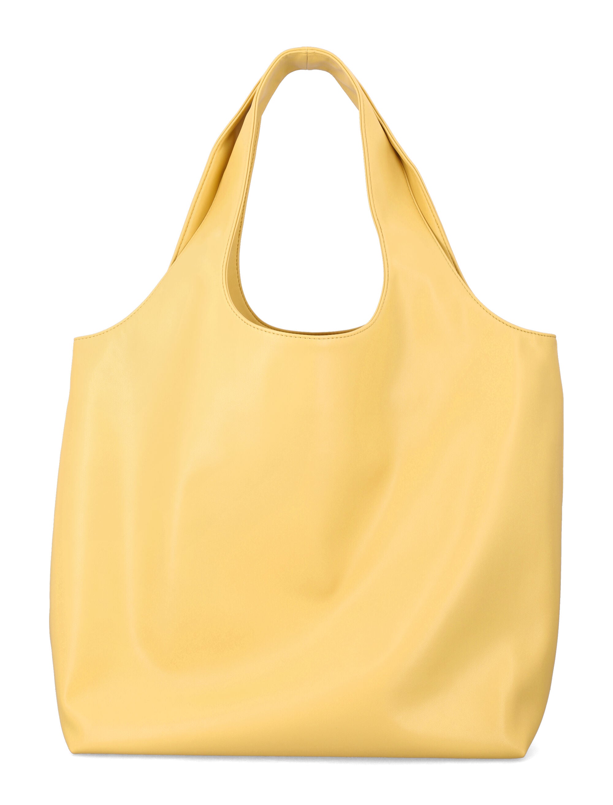 A.P.C. Ninon tote bag with logo Dark Butter Polyurethane