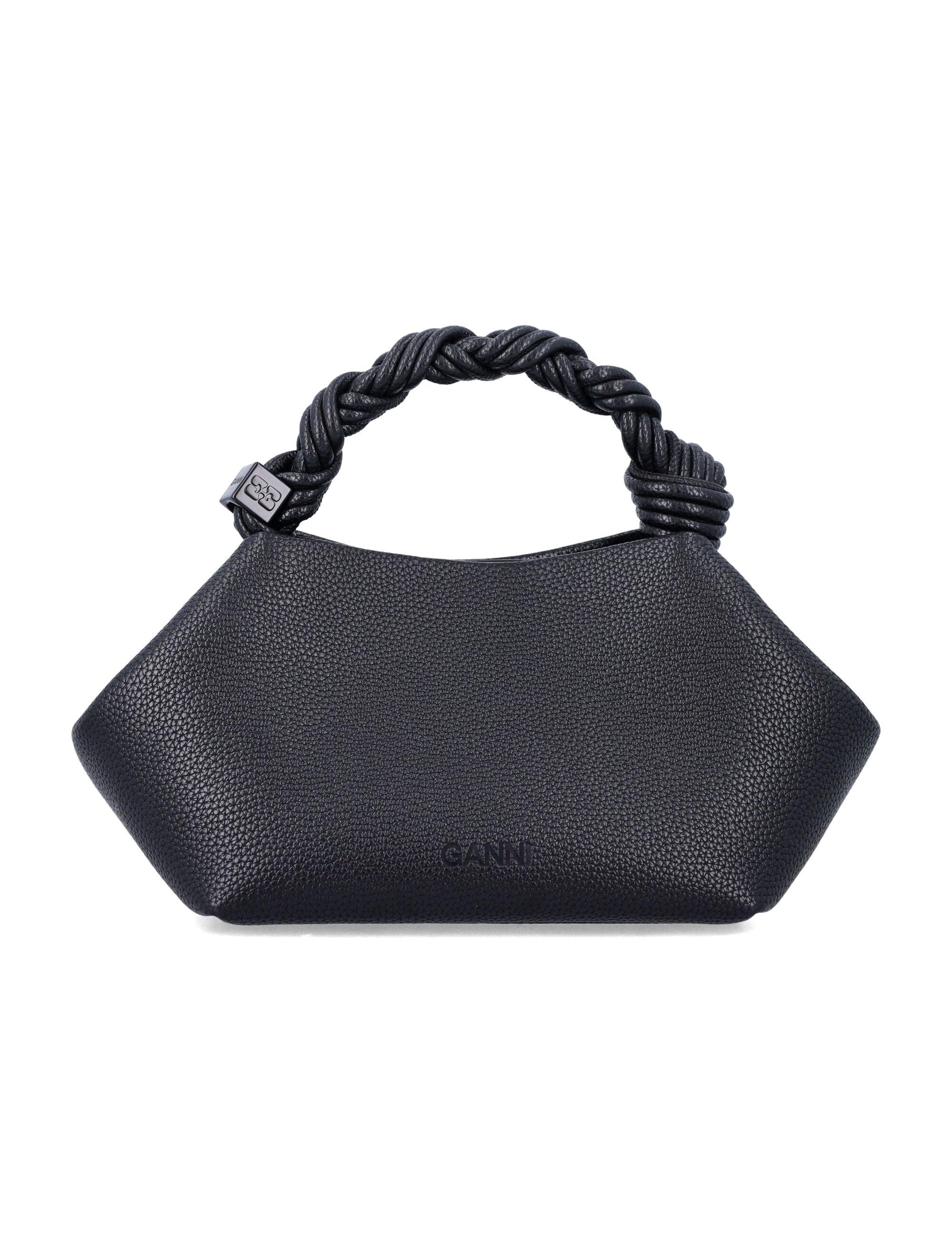 Ganni black Small Bou Bag Recycled Polyester Shoulder