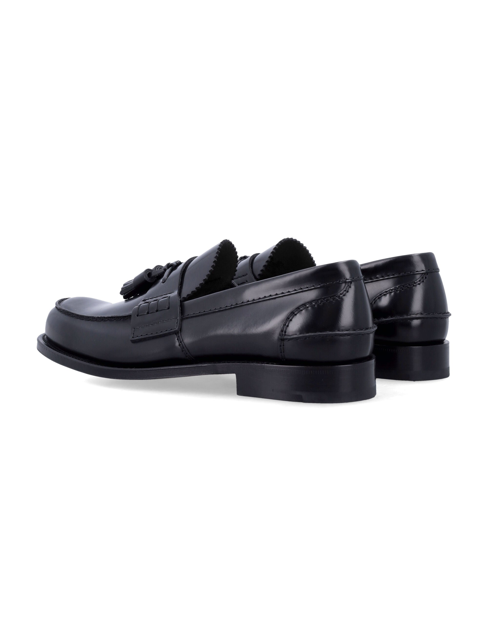 Churchs Tiverton Bookbinder Leather Loafers Black