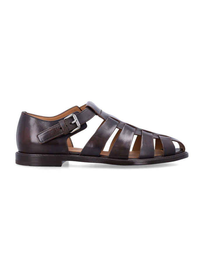 Churchs Fisherman 3 sandals Tabac Calf Leather