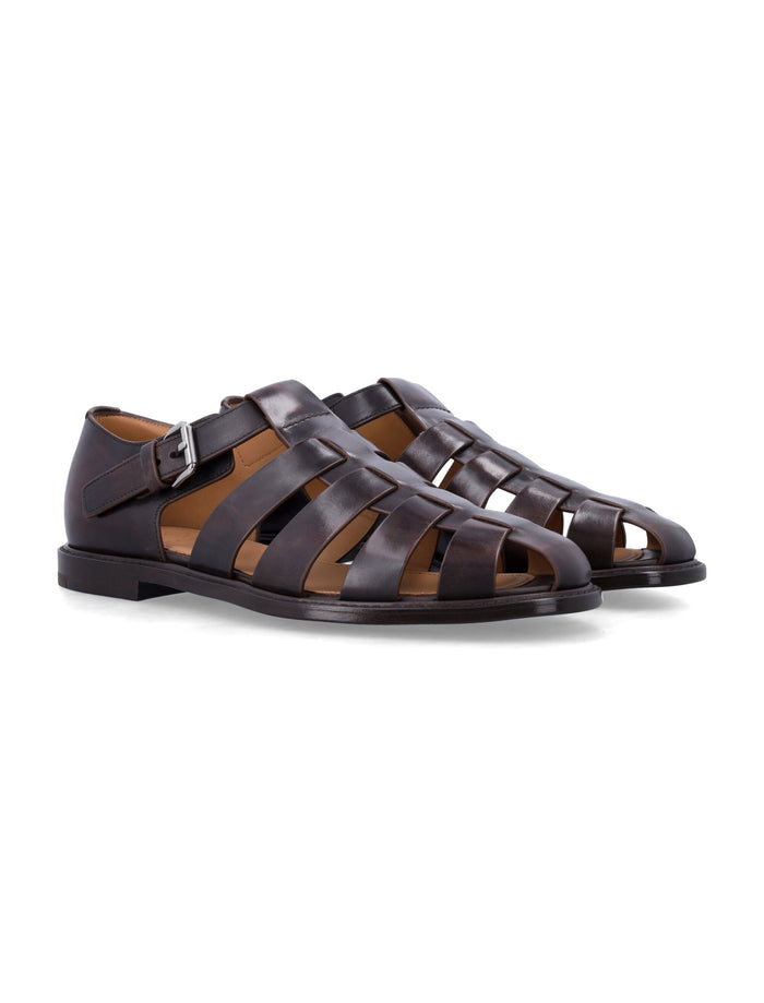 Churchs Fisherman 3 sandals Tabac Calf Leather