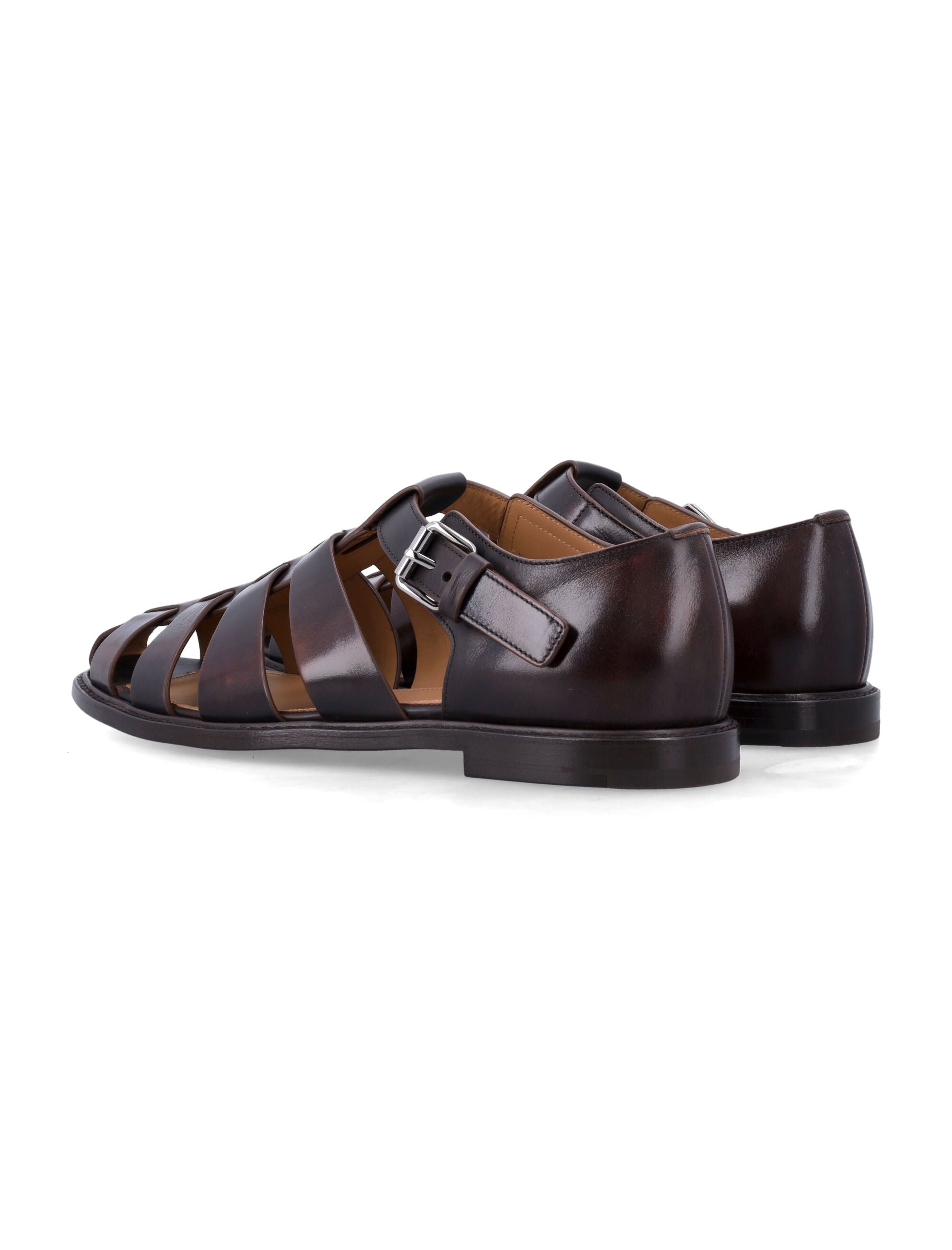 Churchs Fisherman 3 Sandals Tabac Calf Leather