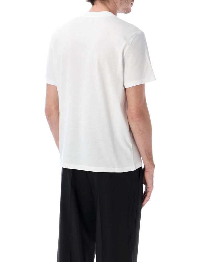 Ami Paris organic cotton de Coeur t-shirt Blanc Tshirt