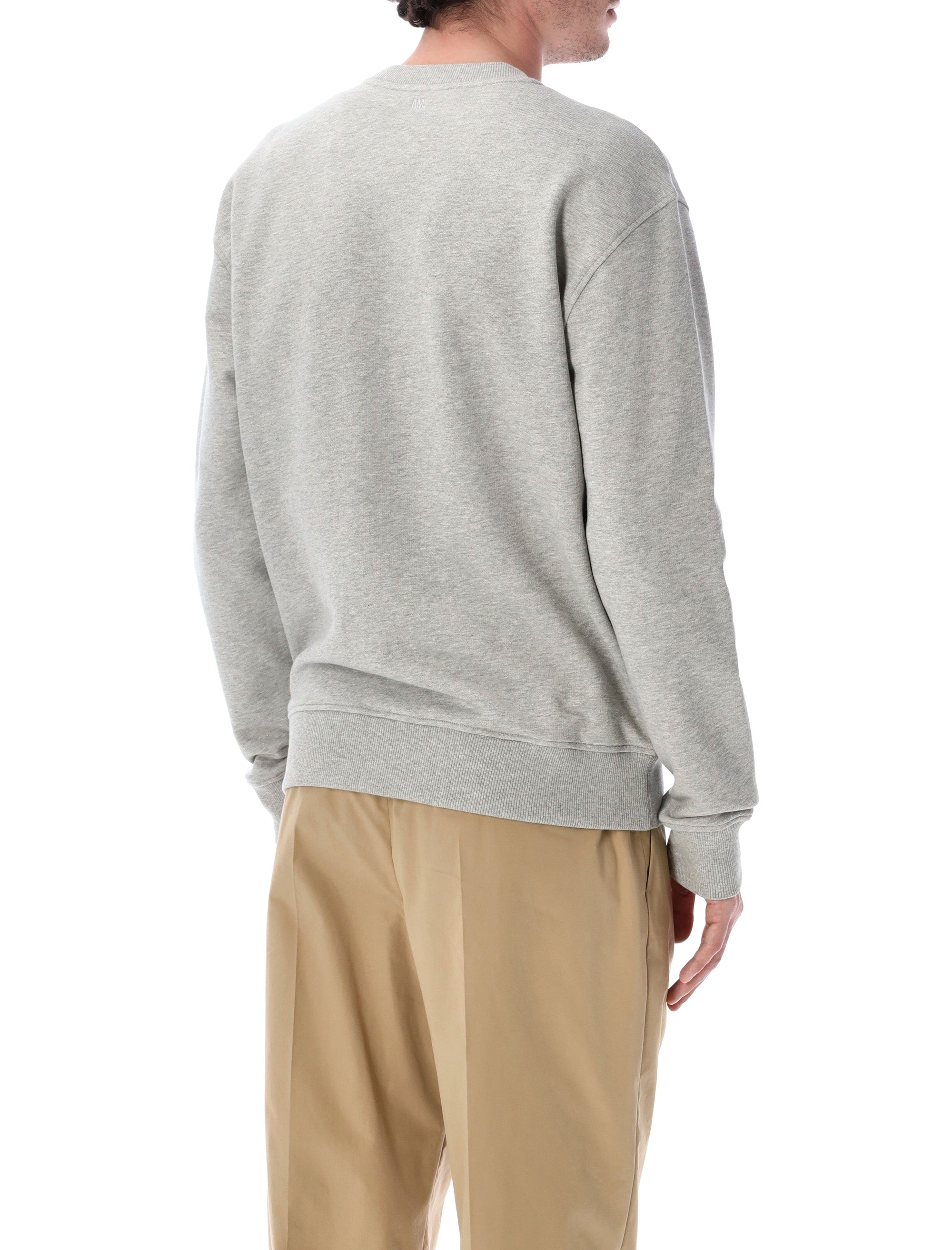 Ami De Coeur Grey Cotton Sweatshirt Mel